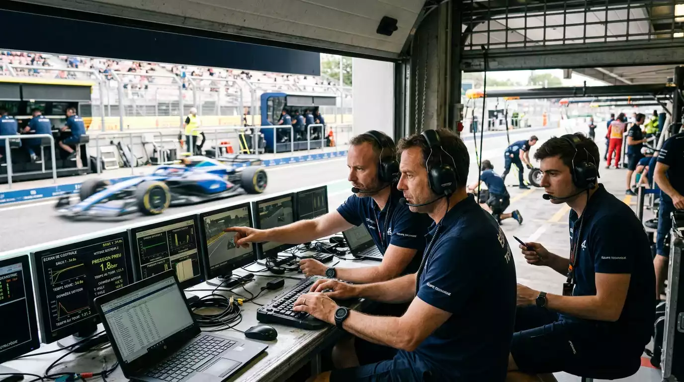 Analyse de données de course et essais libres pour les paris Formule 1