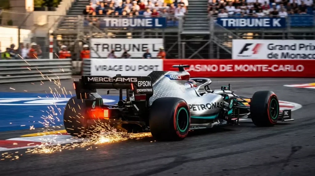 Interface de live betting F1 avec cotes en direct pendant un Grand Prix de Formule 1